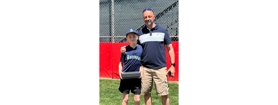 Rocco Masso honored with the Joey Kulaga Sportsmanship Award